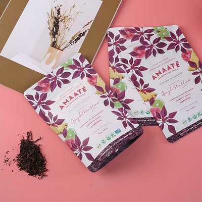 Resealable गंध सबूत बैग पन्नी थैली बैग 180mic फ्लैट नीचे ज़िप ताला मसाला पाउच
