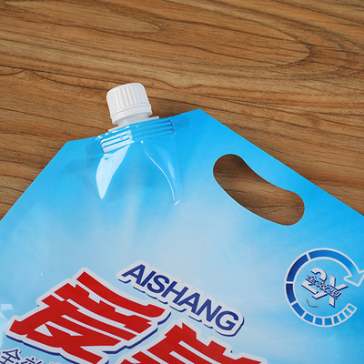 500Ml वॉशिंग पाउडर पैकिंग पाउच पानी पैकिंग पाउच कॉर्नर टोंटी